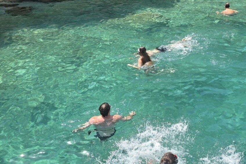 Saranda:Boat Tour to Kakome,Hidden Cave & Beaches,with snorkell. 3