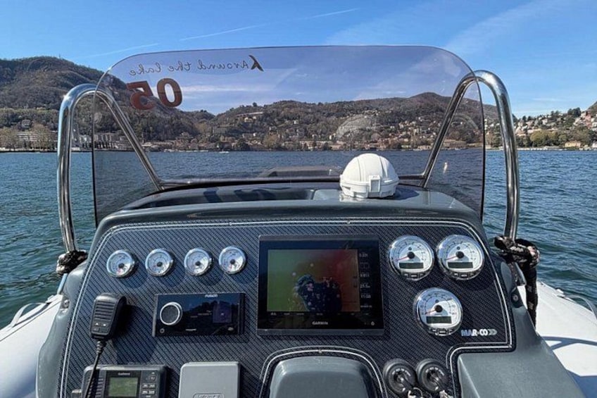 Lake Como Boat tour share with PROSECCO 2