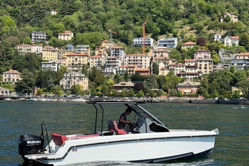 Lake Como Boat tour share with PROSECCO 2