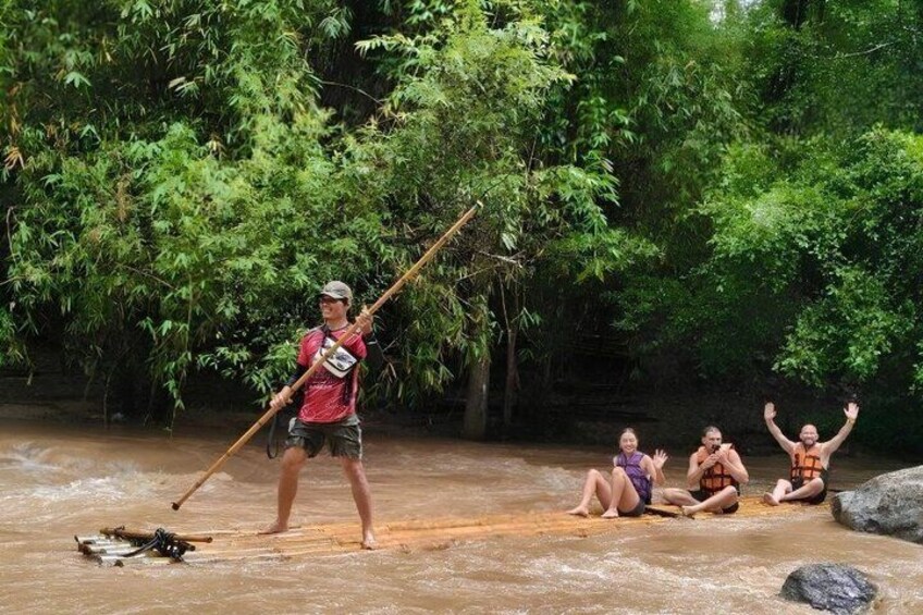 2 Day Chiang Mai Jungle Trek with Hill Tribes and Bamboo Rafting 4