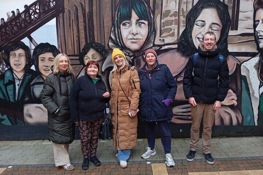 At the Factory Girls Mural, The Craft Village 3