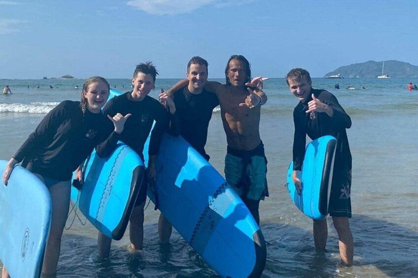 Private Tamarindo Costa Rica Surfing Class 5