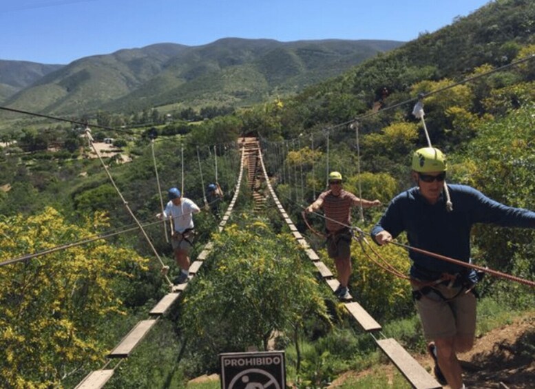 Picture 2 for Activity Ensenada: Zipline and Hanging Bridges at Las Cañadas 4