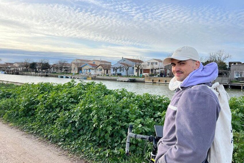 Montpellier Walking Tour by the Sea by Electric Bike 3