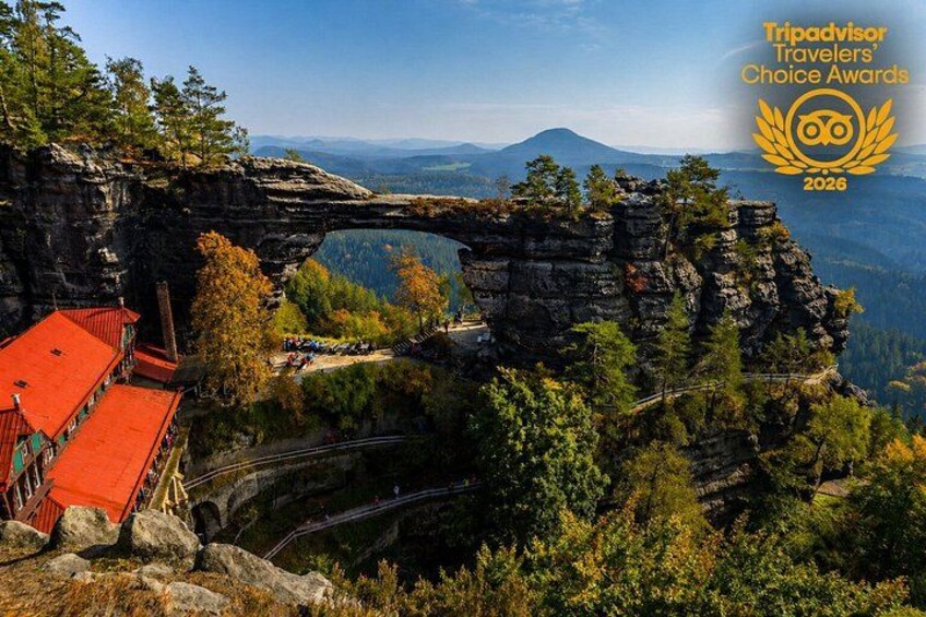 Stunning Views of Bohemian Switzerland: Gate, Tisa Rocks, Bastei 1