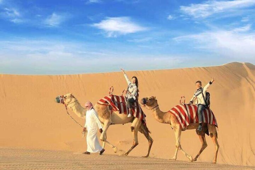 Private Night Desert Safari with Camel Ride and Dune Bashing 1