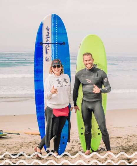 Picture 2 for Activity Ensenada: Surf, Paddle, or Board Lesson at the Beach 4