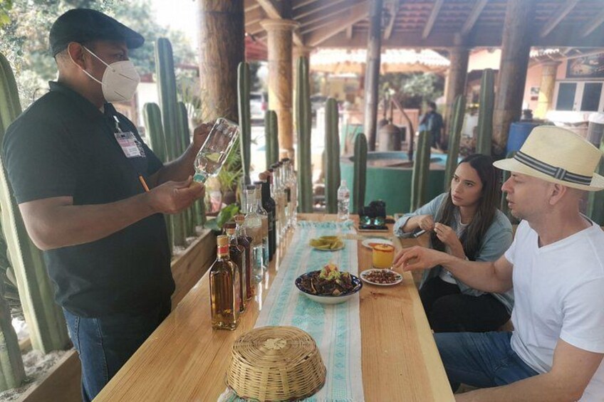 Enjoy Medio Día de Hierve el Agua and a mezcal factory. 3
