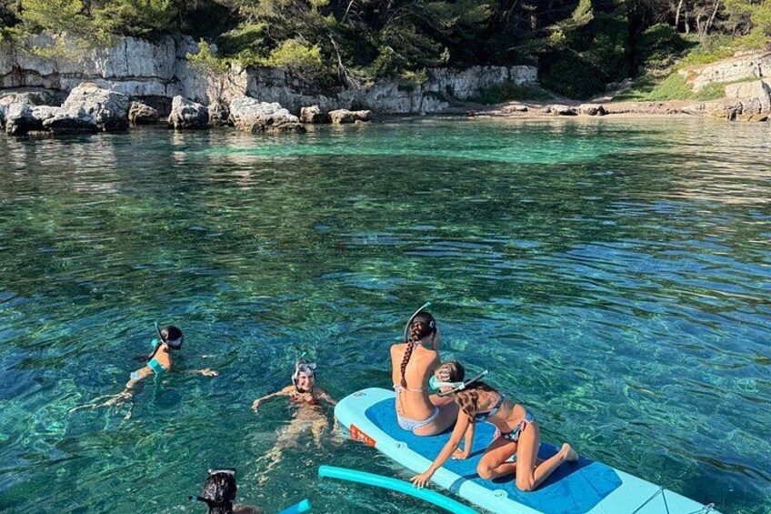 Golfe-Juan: Lerins Islands Boat Trip with Snorkel & Paddle 5