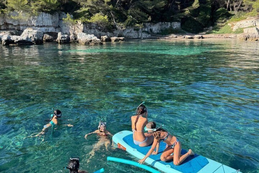 Golfe-Juan: Lerins Islands Boat Trip with Snorkel & Paddle 3