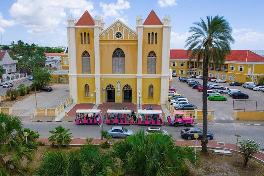 Curaçao tours Trolley Train City Centre in Curacao 3