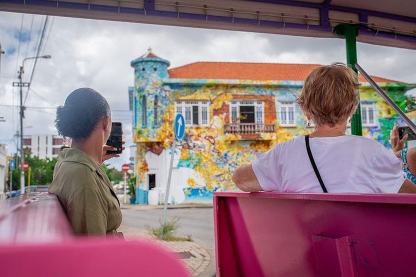 Curaçao tours Trolley Train City Centre in Curacao 3