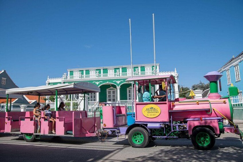 Curaçao tours Trolley Train City Centre in Curacao 2