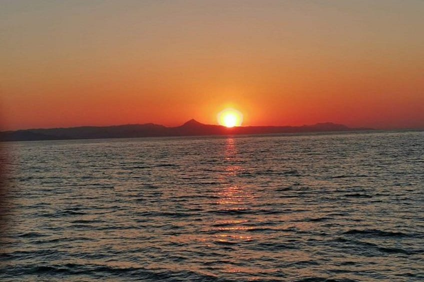 Sunset by the Bay of Gandia 2