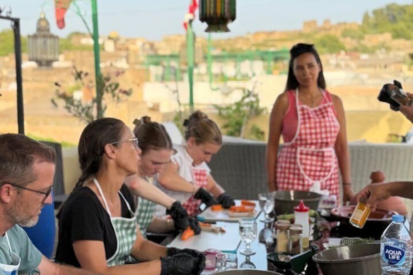 Fez Cooking Class at a Traditional Riad with Market Visit 1