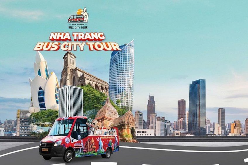 Nha Trang Mini Open-Top Bus Sightseeing Tour 1