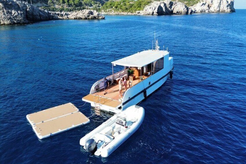 From Rhodes: Small-Group Cruise with Lunch & Drinks 2