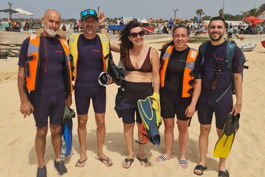 Snorkeling in Santa Maria Island of Salt 4