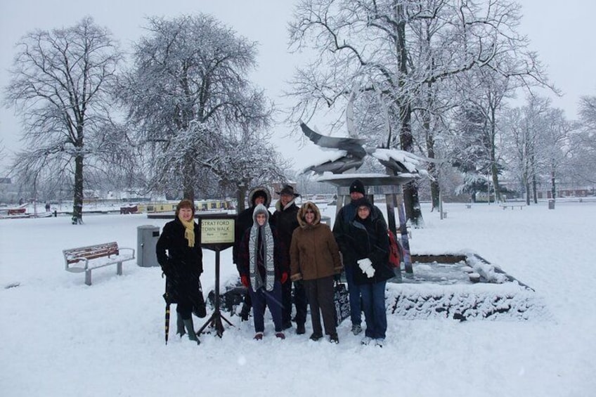 Stratford Town Walk - whatever the weather! 2
