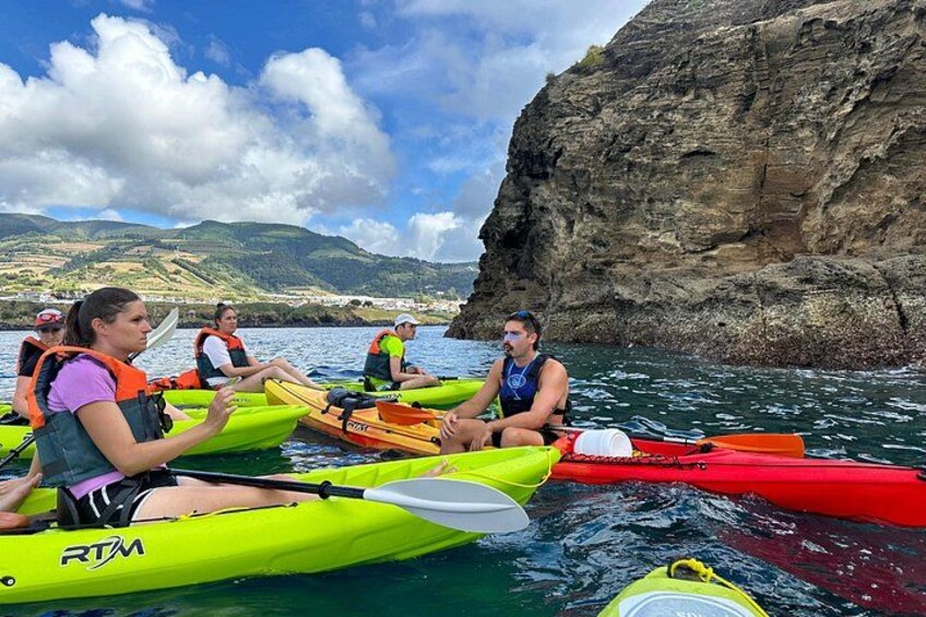 Guided Kayak Tour Around the Islet and Caves 4