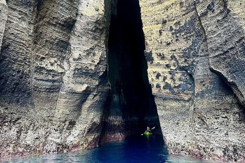 Guided Kayak Tour Around the Islet and Caves 2