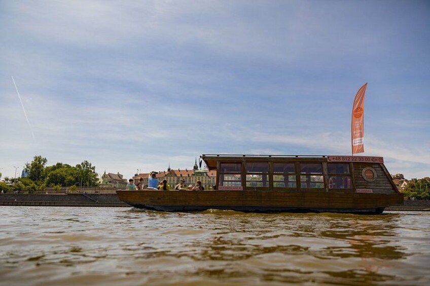 Warsaw Vistula River Sunset Cruise with Welcome Drink 5