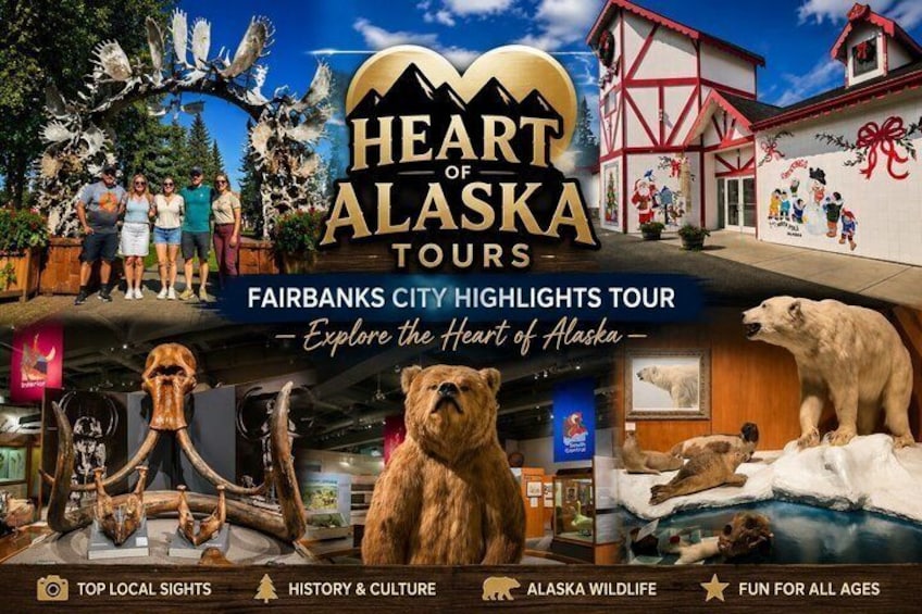 Fairbanks Top City Highlights Tour Summer/Fall 1
