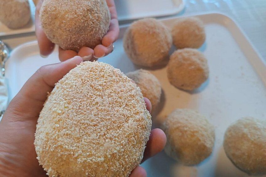 Arancina Cooking Class in Palermo 3