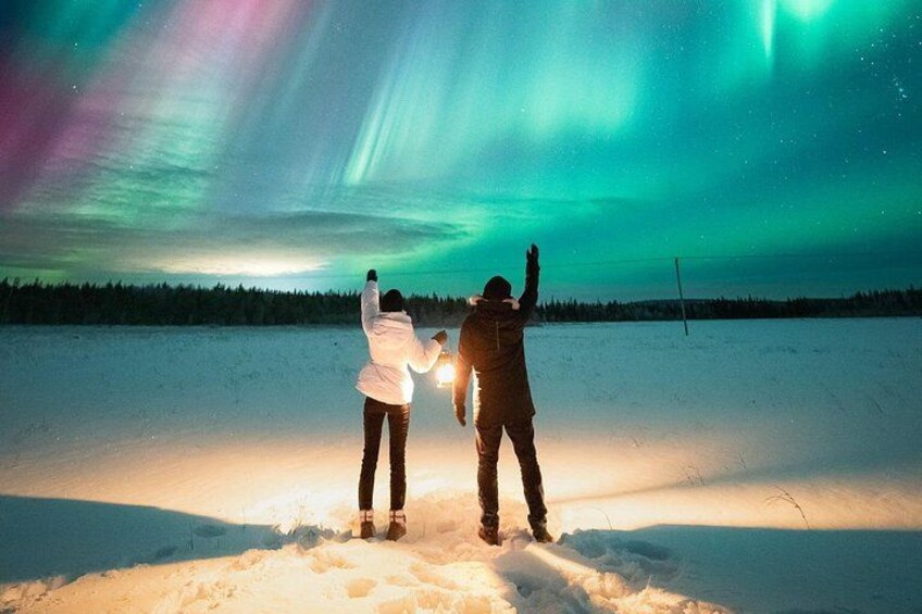 Levi: Northern Lights Pro Guaranteed Tour with Photos (PRIVATE) 3