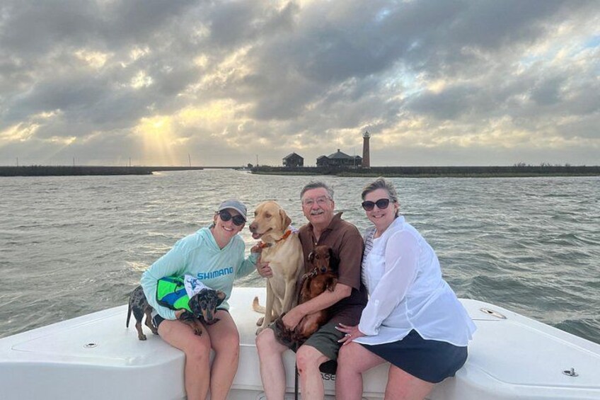 Private Dolphin Watch and Sunset Boat Tour Port Aransas Texas 4