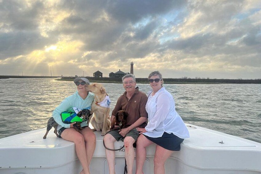 Private Dolphin Watch and Sunset Boat Tour Port Aransas Texas 2