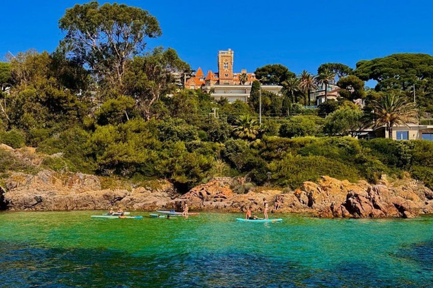 Antibes : Sailing boat trip with breakfast, snorkeling and paddle 1