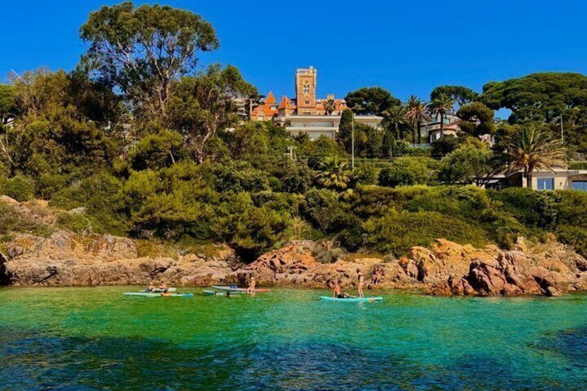 Antibes : Sailing boat trip with breakfast, snorkeling and paddle 1