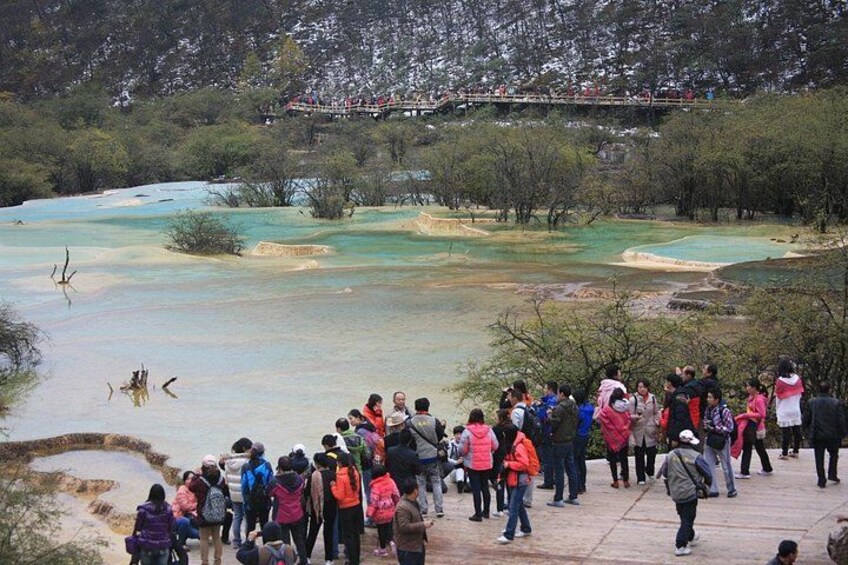 Huanglong Scenic Area Entry Ticket (Optional Cable Car/Golf Cart) 4