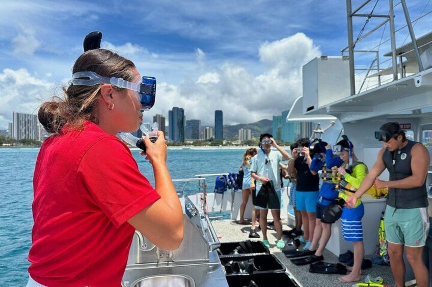 Waikiki Snorkeling & Ocean Waterpark Adventure from Oahu 4