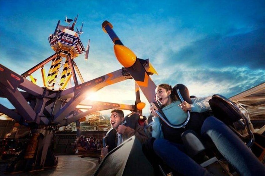 Enjoy different kind of themed rides and attractions in the park to pump up your adrenaline 2