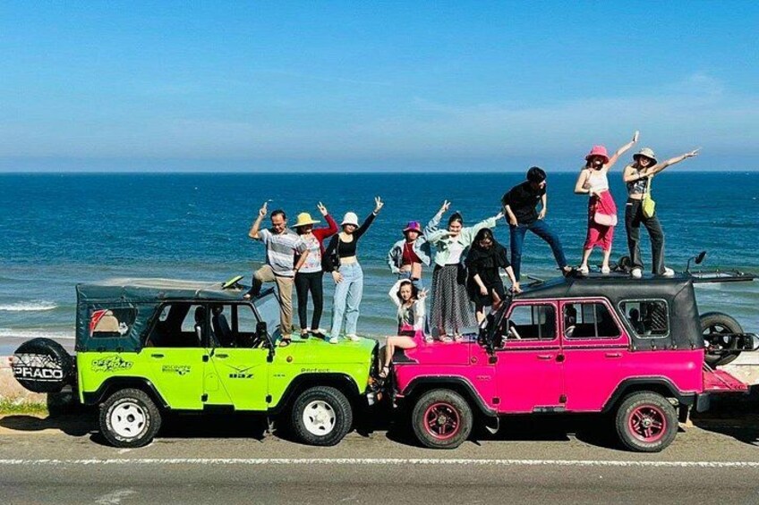 From HCM or Mui Ne: Mui Ne Jeep Sunrise/Sunset & ATV Adventure 2