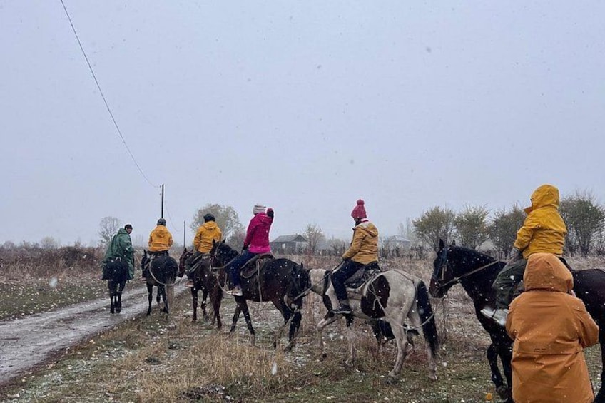 From Bishkek Horse Riding in Arashan Mountains 4