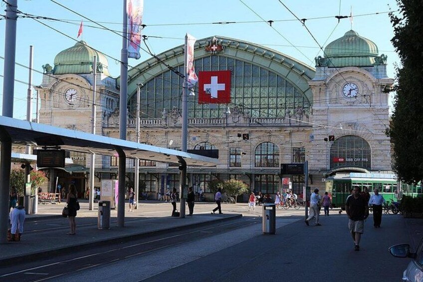 Basel SBB - train station 4