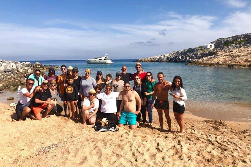 Daily Cruise to Kounoupa, Koutsomiti & Red Rock in Astypalea 3