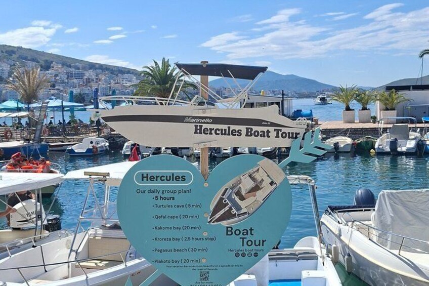 Sarandë: Hidden Bays & Rugged Coast Private Speedboat Tour 3