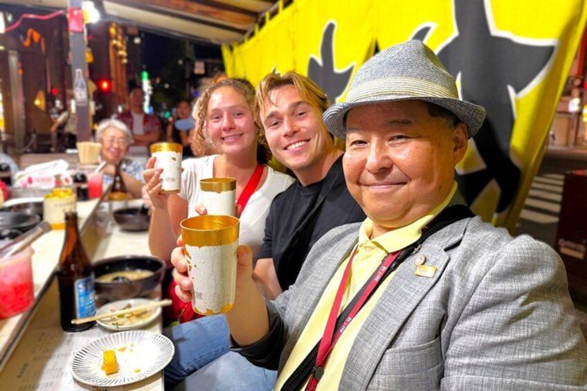 Fukuoka: Nakasu Food Stall Private Guided Tour with Tastings 1