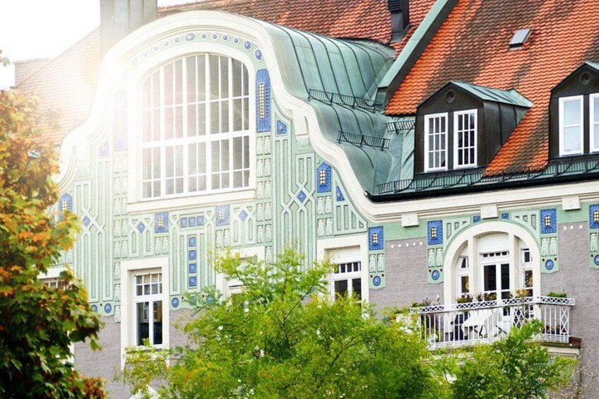 Fantastic architecture tells of sinful events. 5