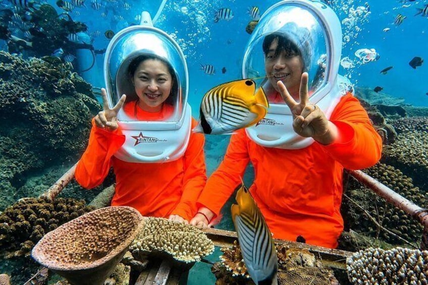 Bali Sea Walker Under Water Experience With Hotel Transfer 5