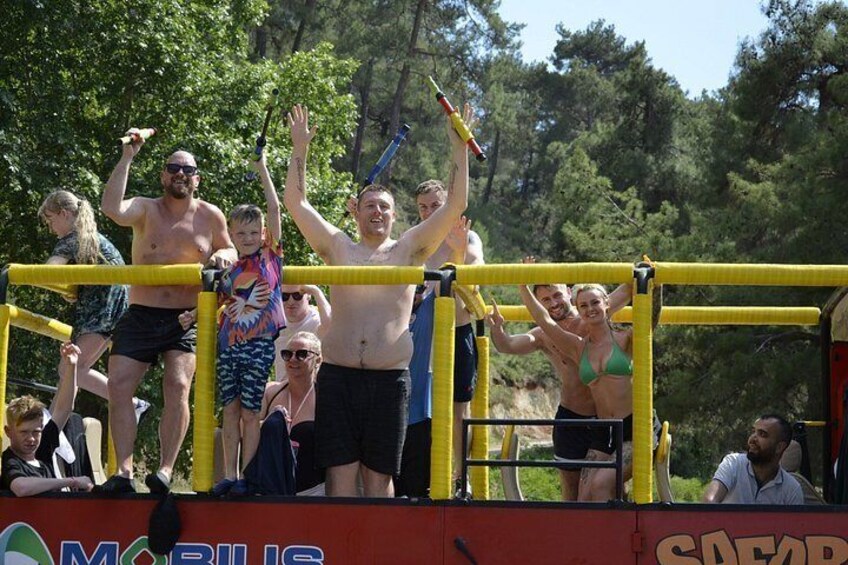 Fethiye Jeep Safari: Saklikent Canyon, Mud Bath & Water Fight 2