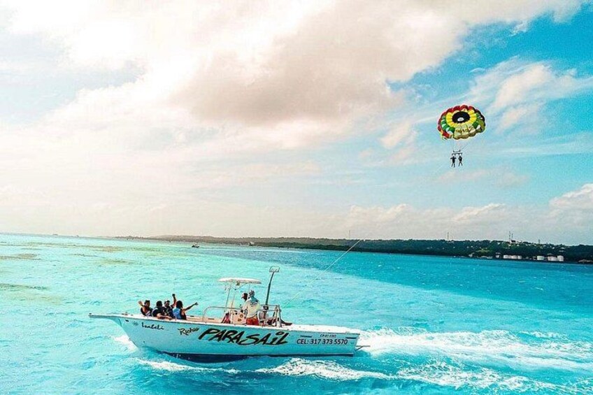 Full Parasailing Tour in San Andres Island 5