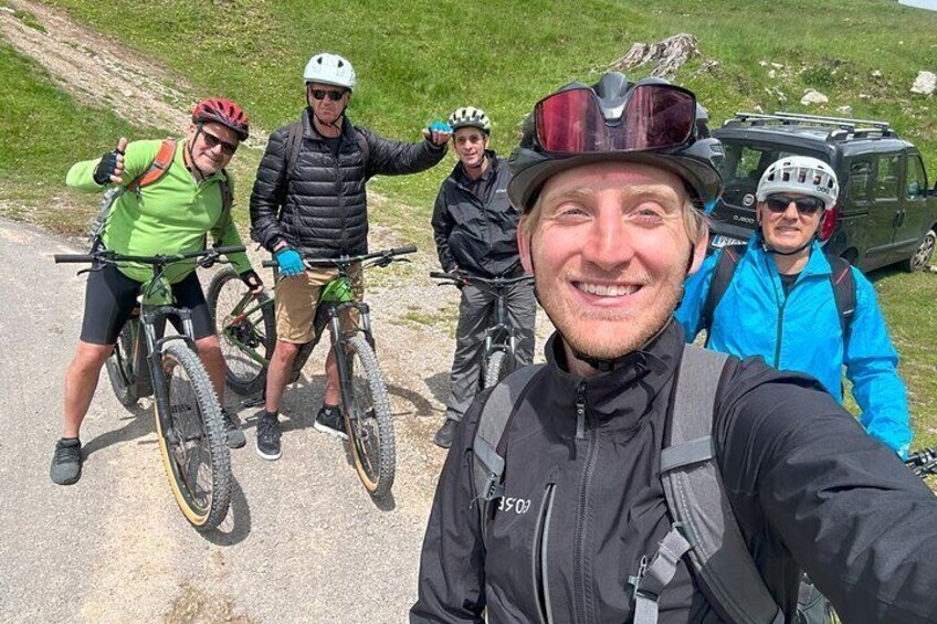 Italian Alps Adventure by E-Bike with Lake Como Views