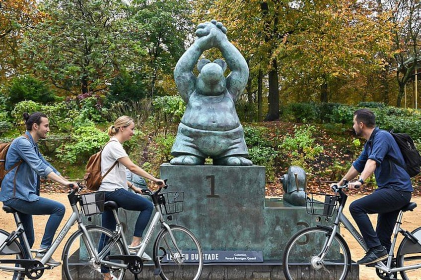 Brussels Private Bike Tour Highlights, Parks and Drinks 1