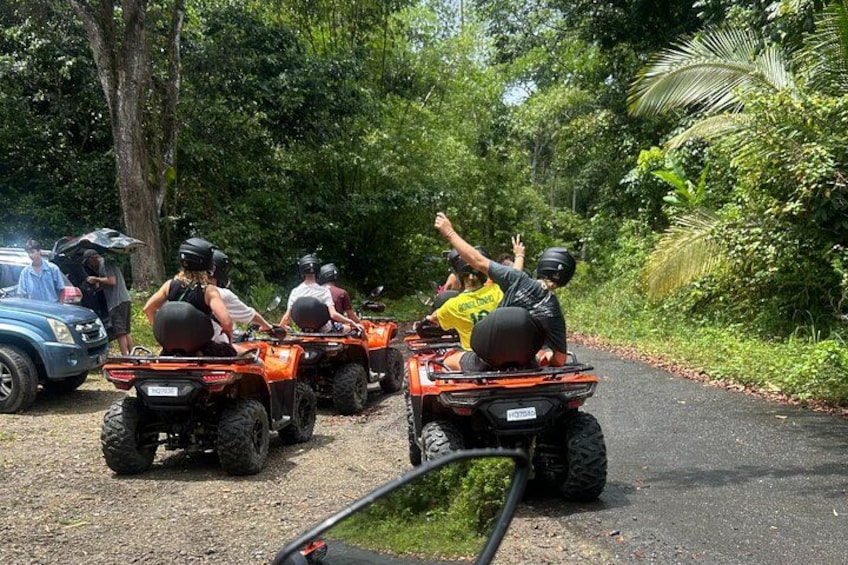 St Lucia ATV Tour : Waterfall, Plantation, Beach and Distillery 2