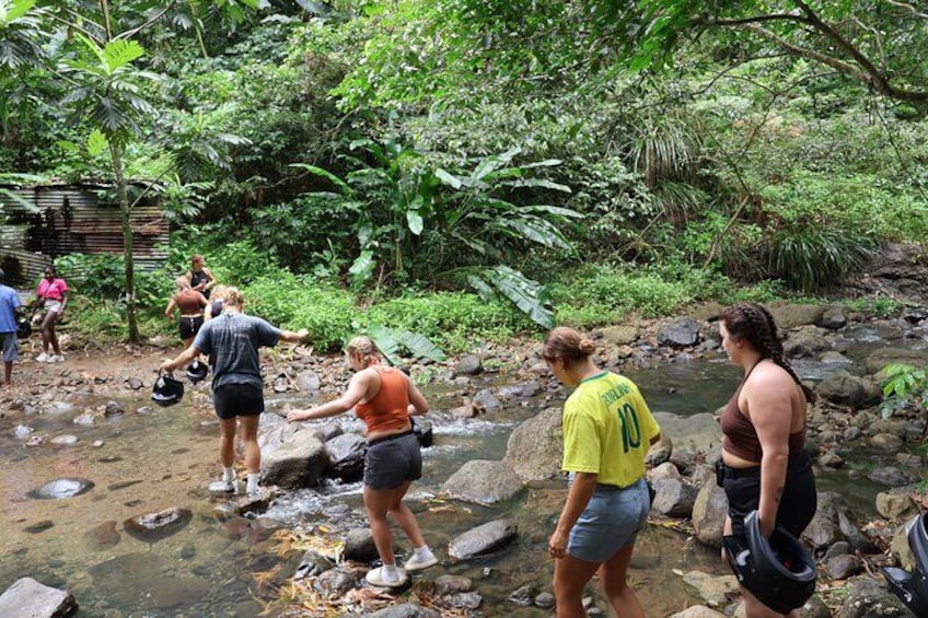 St Lucia ATV Tour : Waterfall, Plantation, Beach and Distillery 3